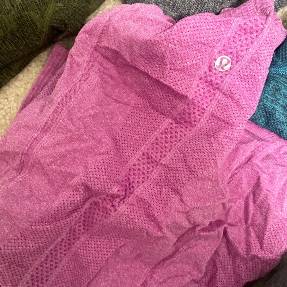 Lululemon Pinkish purple  Athletic Top long sleeve swiftly